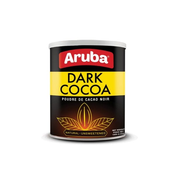 Aruba Kakaopulver mörk burk 100g X 12st/förp