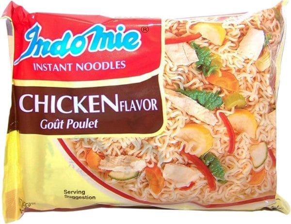 Indomie nudlar Kyckling KAD 70gx5stx8pack/låda*