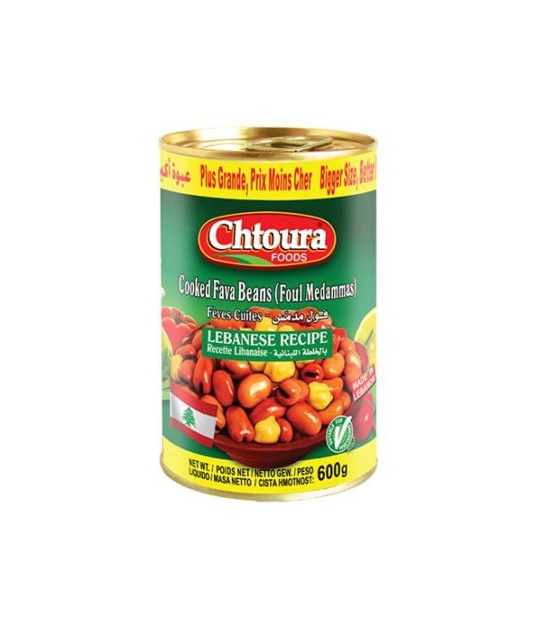 Chtoura Food Bondbönor Libanes 600g X 12st *