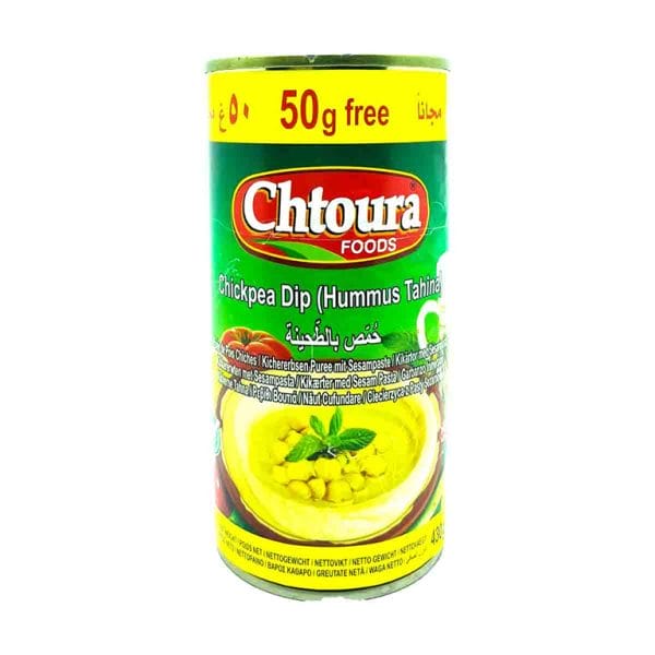 Chtoura Food Hommus tahina 430gx24st/förp*