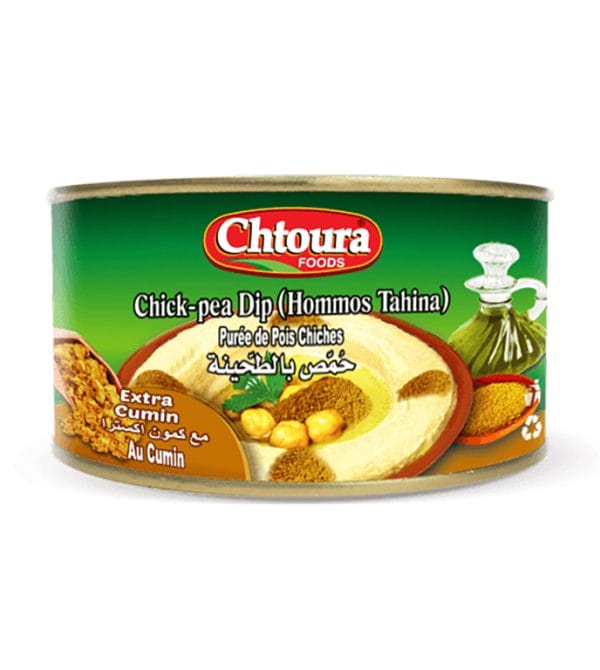 Chtoura Food Hommus tahina (Kummin) 420gx24st/förp*