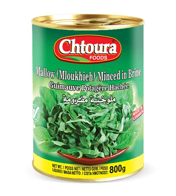 Chtoura Food Molokhia hackad burk 800g X 12st*