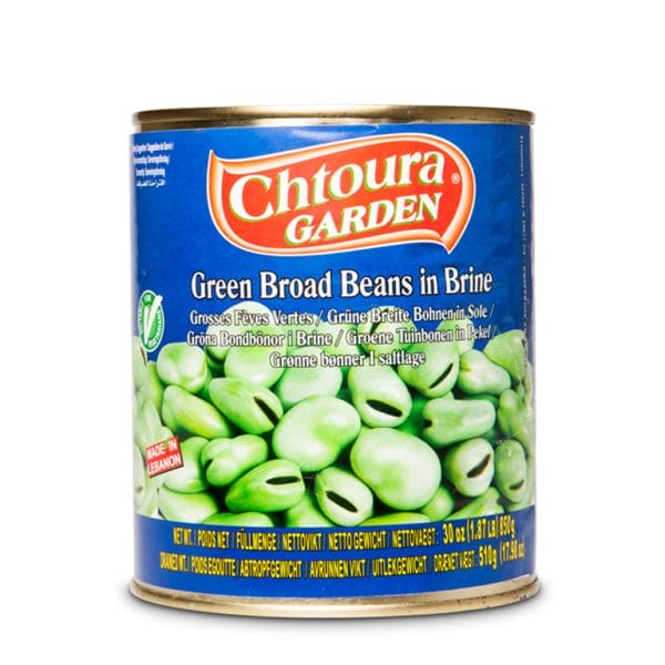 Chtoura Bondbönor Grön Bagella 850g X 12st