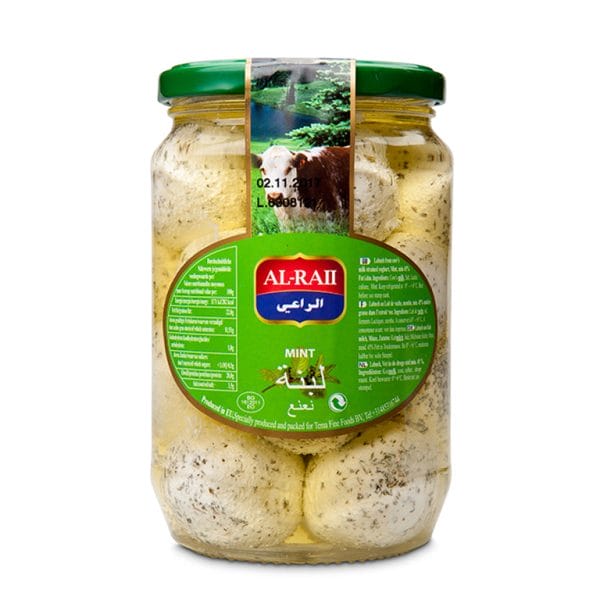 Al Raii Labneh Mynt glas 425g X 12st*