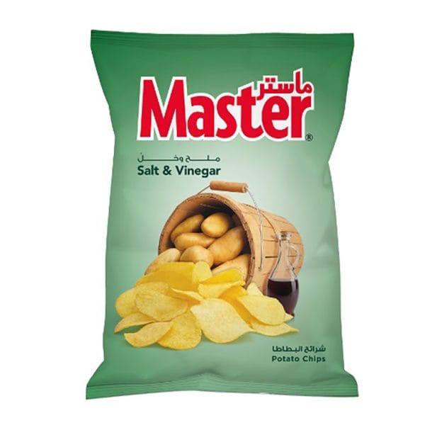 Master Chips Salt/vinäger 120gx12st/förp*