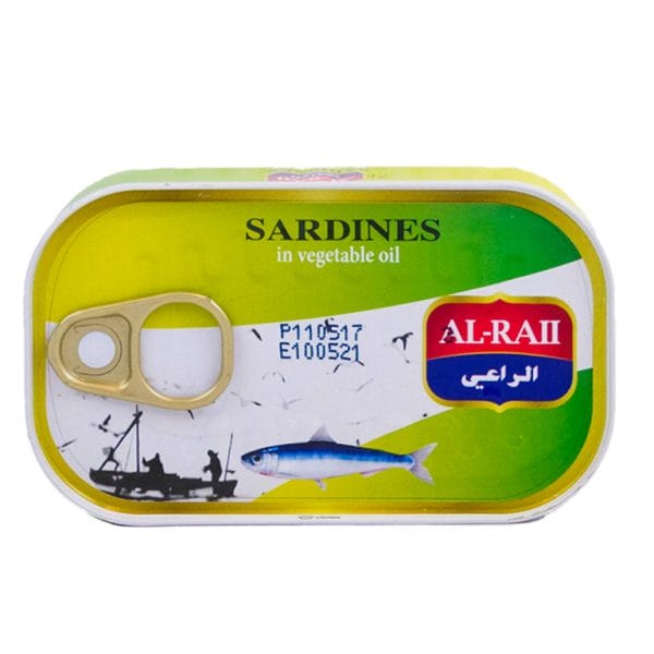 Al Raii Sardine mild 125g X 50st*