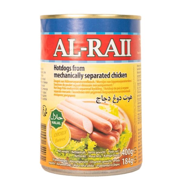 Al Raii Hot dogs Kyckling 400g X 12st/förp*