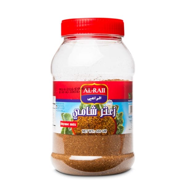 Al Raii Zaatar röd Shami Burk 500g*12st/förp TX