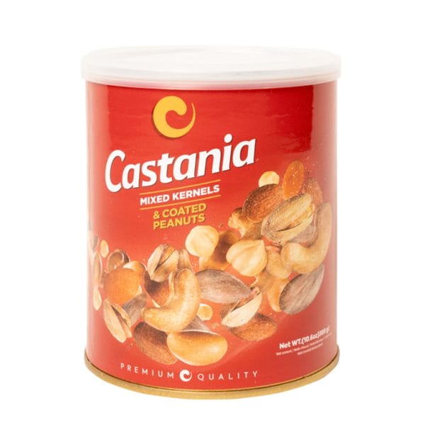 Castania Mixade kernels burk röd 300g X 12st*