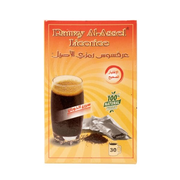 Ramzy Al Aseel Lakrits påsar 30gx10st/förp TX