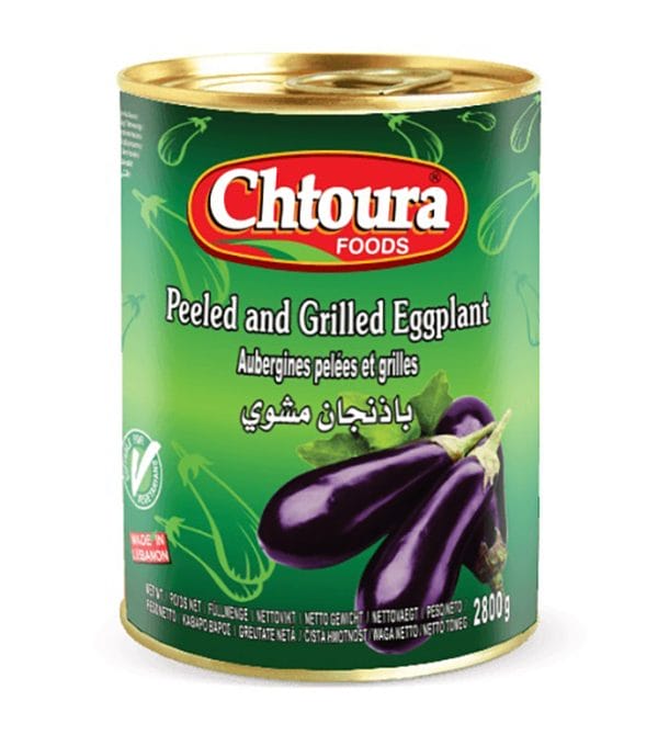 Chtoura Food Aburgine Grillad Pure burk 2800g X 6st*