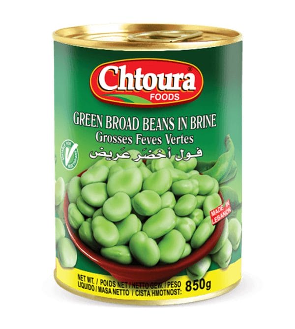 Chtoura Food Bondbönor Grön Bagella 850g X 12st*