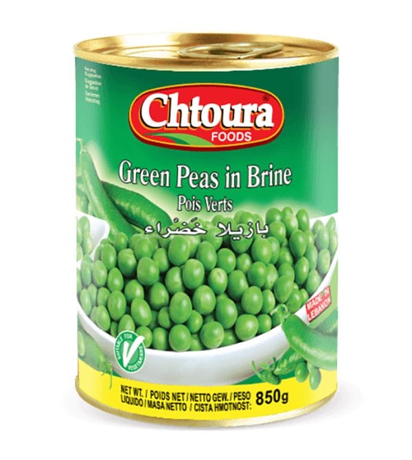 Chtoura Food Gröna Ärtor 850g X 12st*