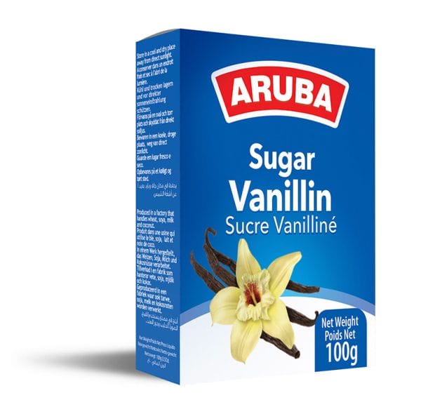 Aruba vanilj med socker pack 100g X 24st/förp*