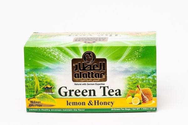 Al Attar Grön te Citron & Honung (19) 2,5gx24stx24pack/förp*