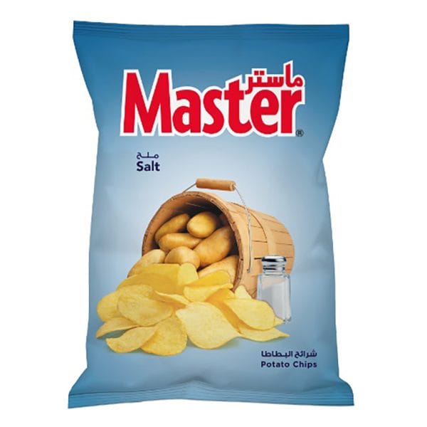 Master Chips Salt 120gx12st/förp*