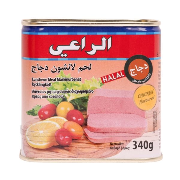 Al Raii luncheon Kyckling 340g X 24st*