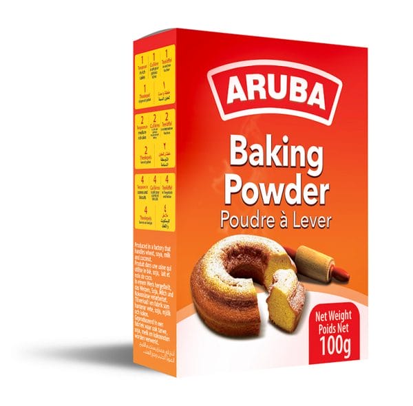 Aruba Bakpulver pack 100g X 24st/förp*