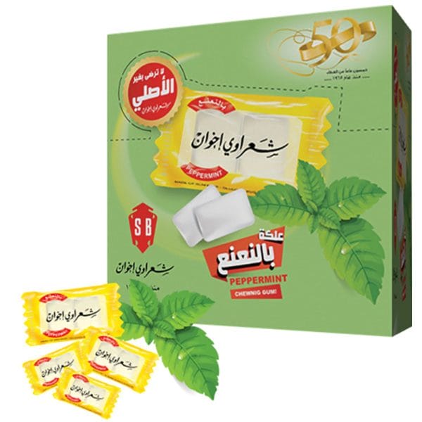 Sharawi Tuggummi Mynta 24pack