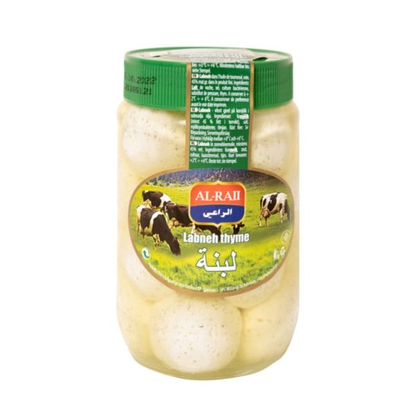 Al Raii Labneh Timjan glas 425g X 12st*