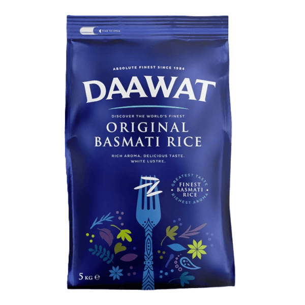 Daawat Ris basmati Blå 5.kg/st*