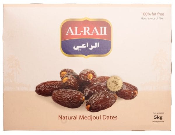 Al Raii Dadlar Medjool 5kg/förp