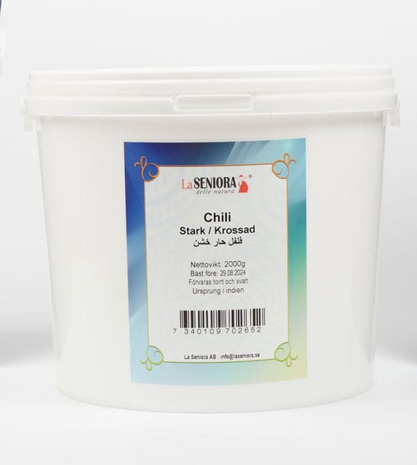 La Seniora Chili stark krossad hink 2000g