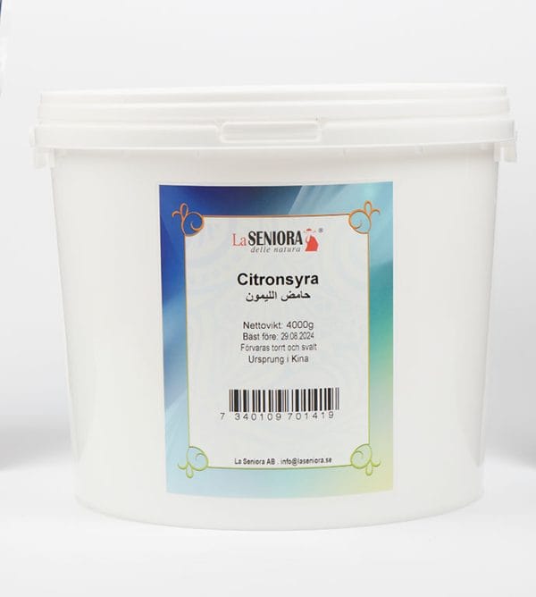 La Seniora Citronsyra hink 4000g