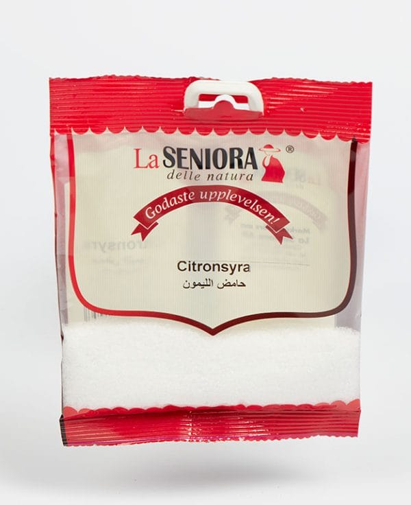 La Seniora Citronsyra påse 50gx20st/förpa