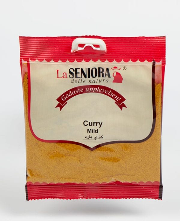 La Seniora Curry mild påse 50gx20st/förpa