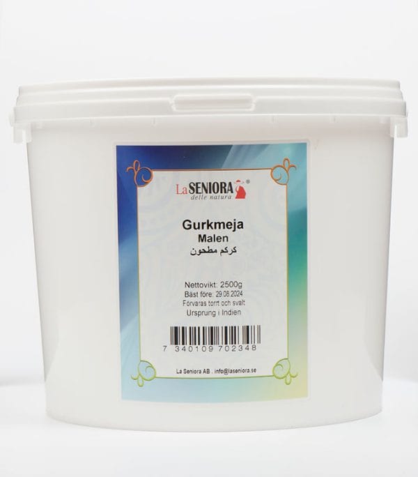 La Seniora Gurkmeja malen hink 2500g