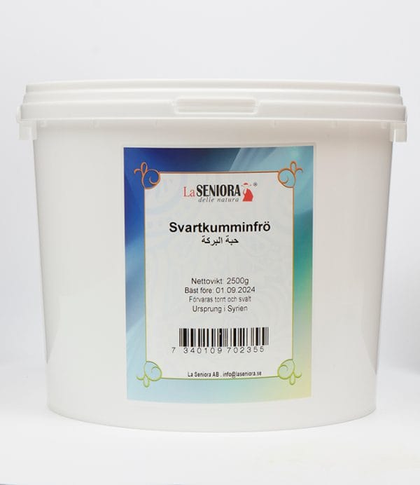 La Seniora Svartkumminfrö hink 2500g