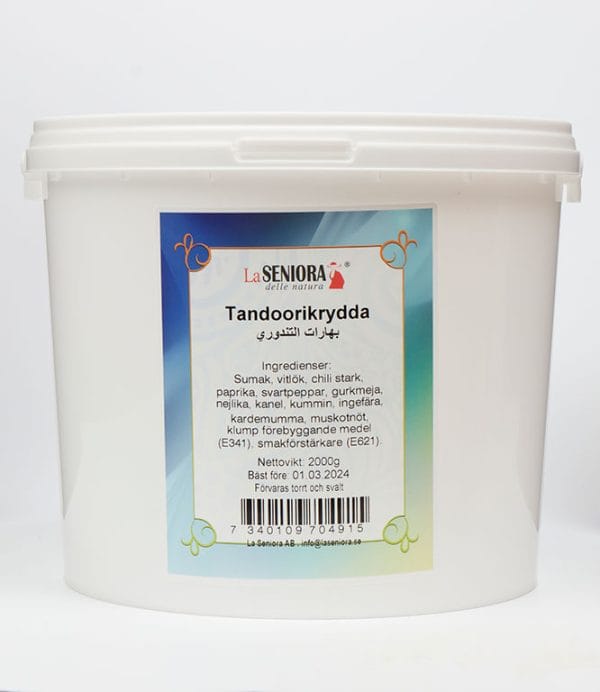 La Seniora Tandoori krydda hink 2000g