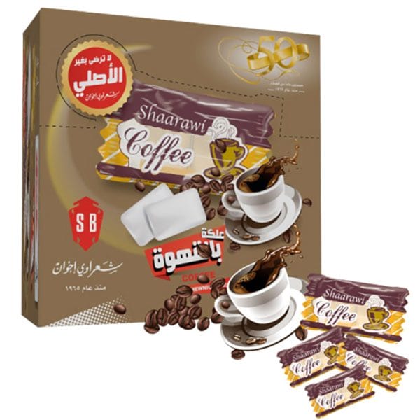 Sharawi Tuggummi kaffe 24pack